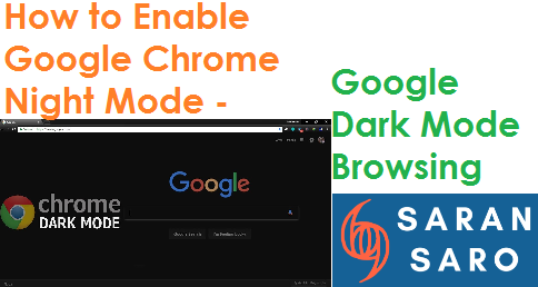 how to change google chrome dark mode