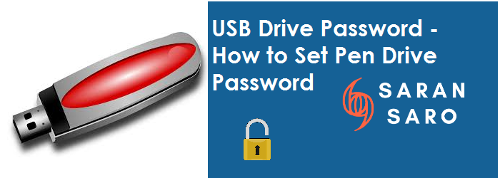 how to set password in usb drive