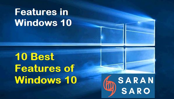features in Windows 10