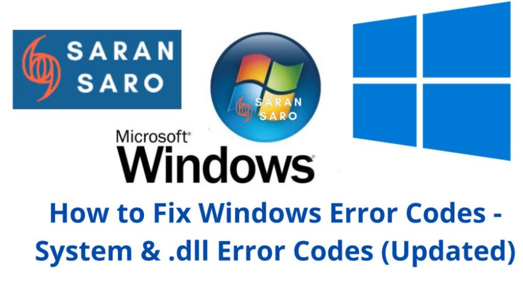 How To Fix Windows Error Code - System & DLL Codes (2024)