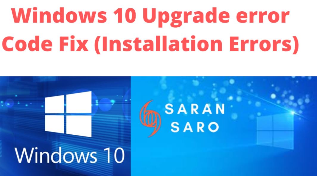 how to fix windows 10 update error
