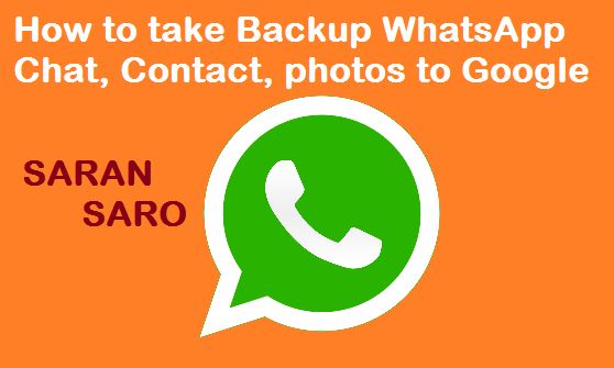 how to take whatsapp backup to google drive