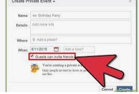 how to block Facebook event invitations