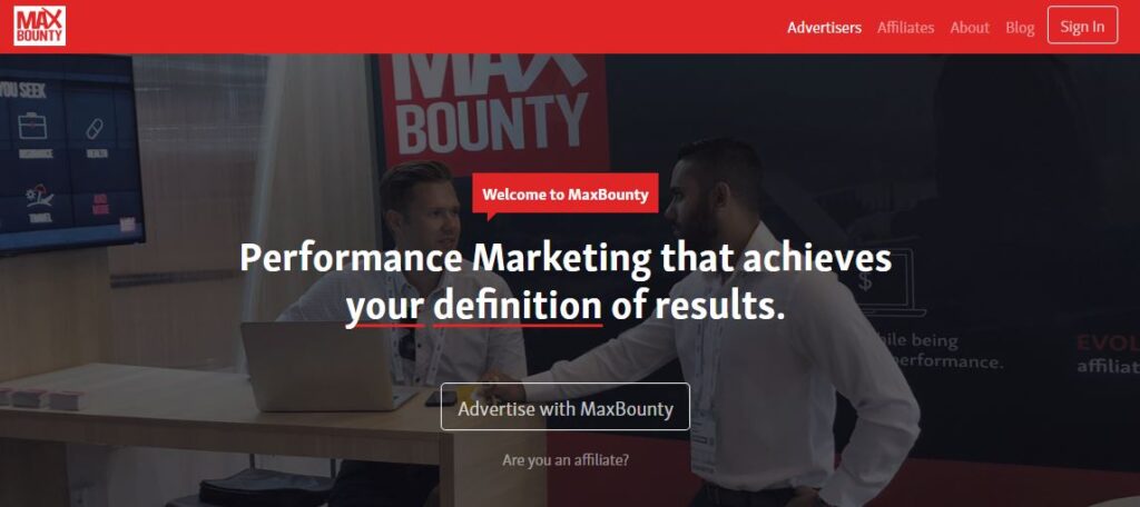 MaxBounty affiliate