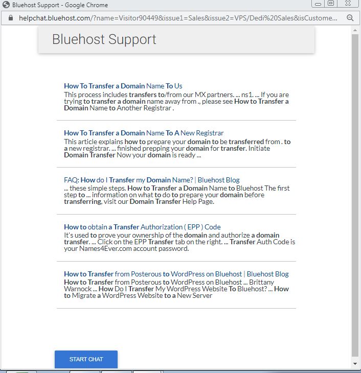 bluehost knowledge base