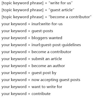keyword queries