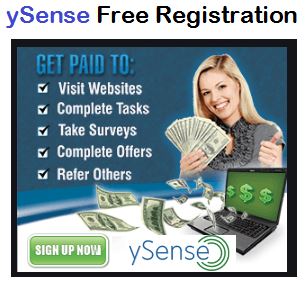 ysense free registration