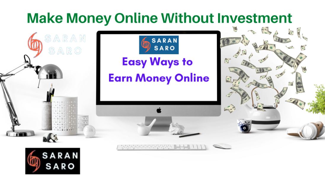 how to make money online from home without investment