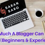 How much a blogger can earn in India