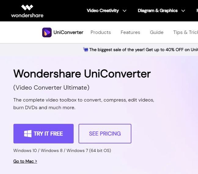 Wondershare Uniconverter