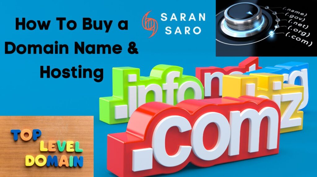How to buy a domain name and hosting