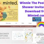 winnie the pooh baby shower invitations