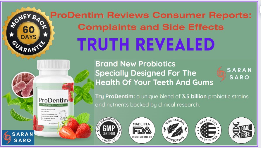 Prodentim reviews consumer reports
