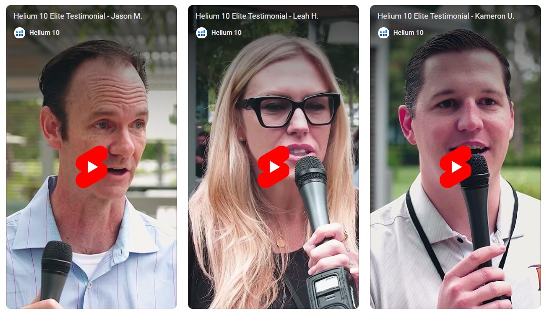Helium 10 Testimonials